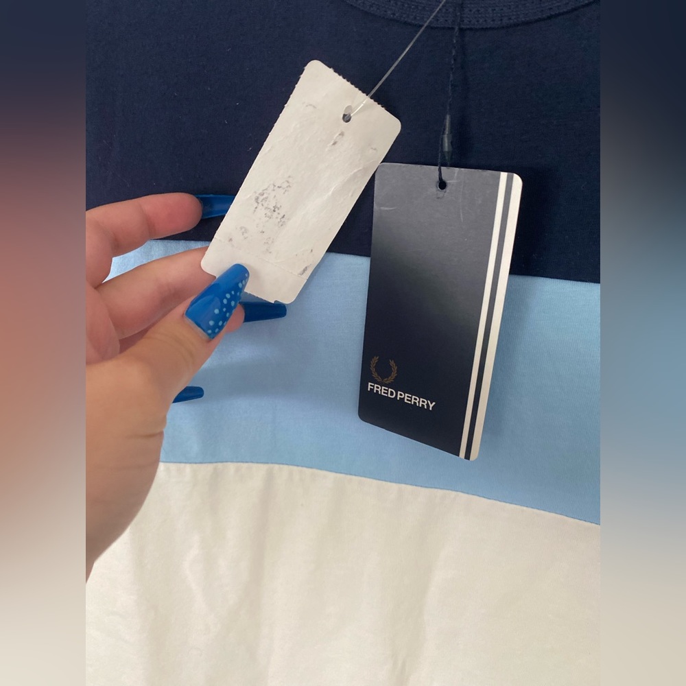 Men’s Fred Perry Colorblock T-Shirt - Casual Streetwear - Picture 7 of 16